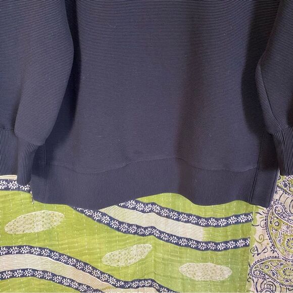 Varley Black Mae Boyfriend Ottoman Sweatshirt Size Small Amazing Condition - Picture 10 of 15